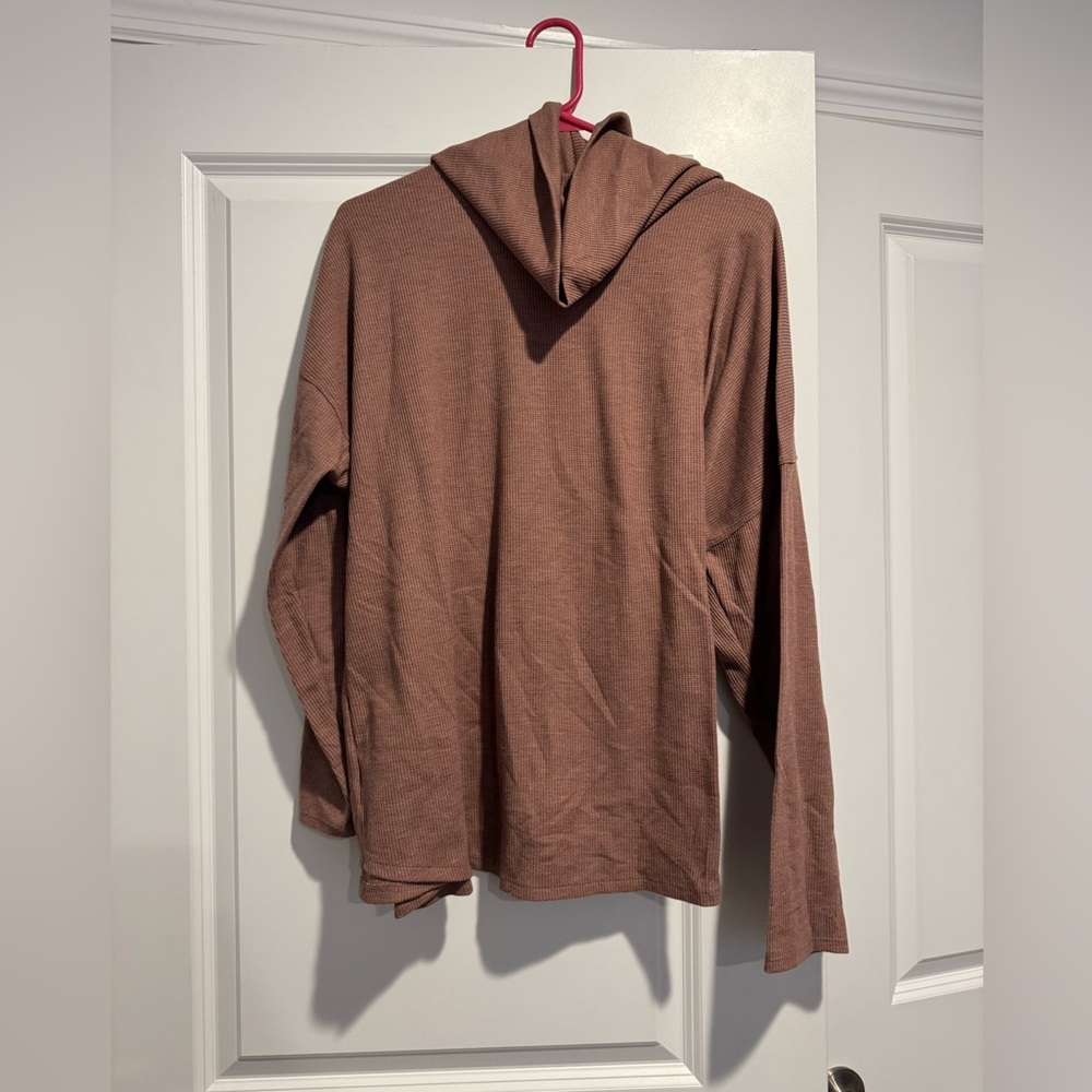 A New Day 1X Woman’s Turtleneck Long Sleeve Waffle